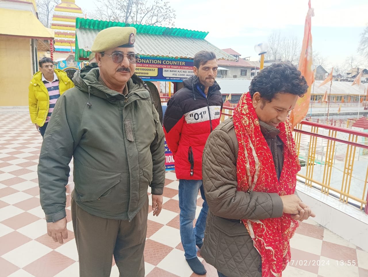 Bharat Ratan Sh. Sachin Ramesh Tendulkar Martand Surya Temple